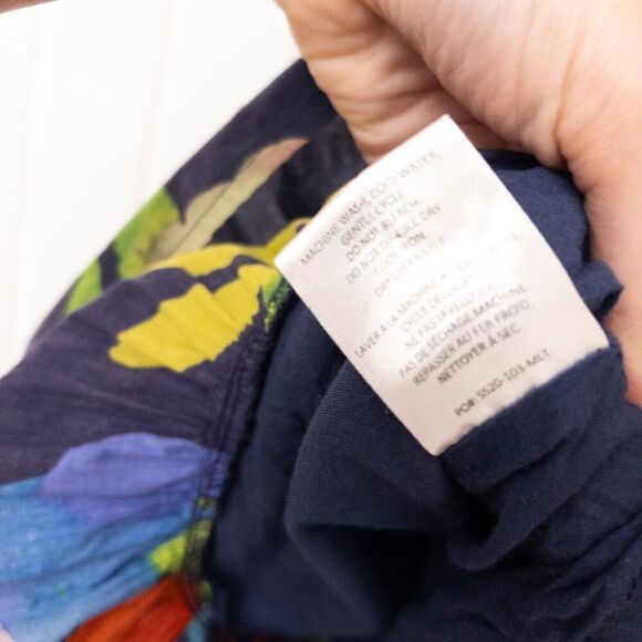 Anthropologie Whit Two Floral Halter Midi Dress Size Large Petite - Picture 11 of 11